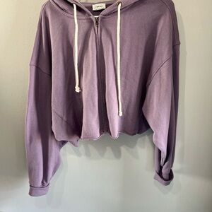 Reflex Lavender Zip-Up Hoodie